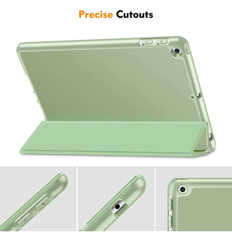iPad 9th Gen (2021) / iPad 8th Gen/ iPad 7th Gen Soft TPU Stand Back Case | Fintie