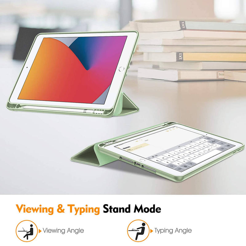iPad 9th Gen (2021) / iPad 8th Gen/ iPad 7th Gen Soft TPU Stand Back Case | Fintie