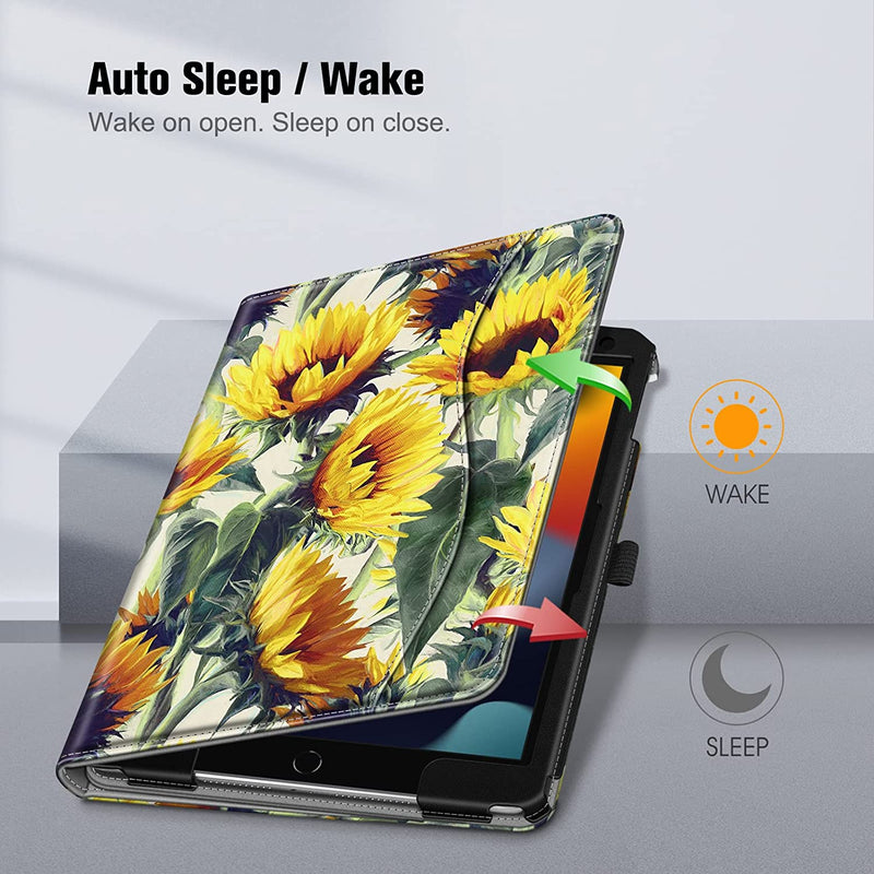 iPad 9th Gen (2021) / iPad 8th/7th Gen 10.2" Multiple Angle Case | Fintie