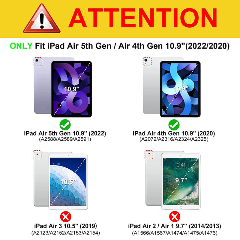 iPad Air 5th Gen (2022) / iPad Air 4th Gen (2020) 10.9" Rotating Case | Fintie