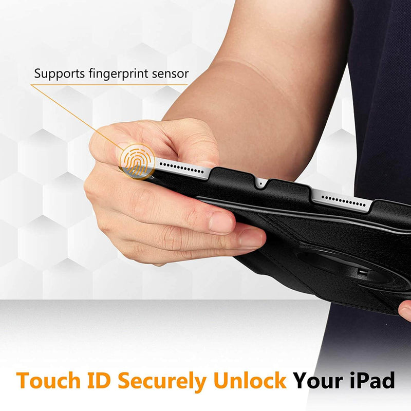 iPad Air 11" M3/M2 chip,iPad Air 5th/4th Generation 10.9" 360-Degree Rotating Stand Cover w/Pencil Holder | Fintie