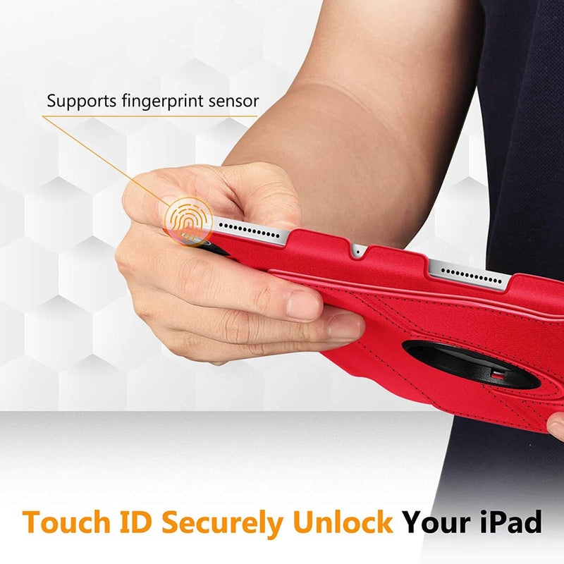 iPad Air 11" M3/M2 chip,iPad Air 5th/4th Generation 10.9" 360-Degree Rotating Stand Cover w/Pencil Holder | Fintie