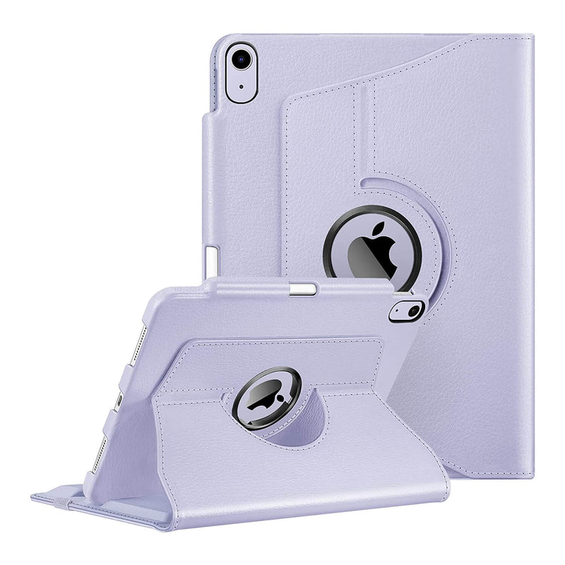 m2 ipad air 11 swiveling case in lilac purple