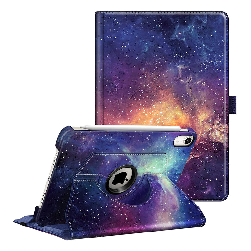 iPad Mini A17 Pro (2024), iPad Mini 6th Gen (2021) 360-Degree Swiveling Stand Case | Fintie