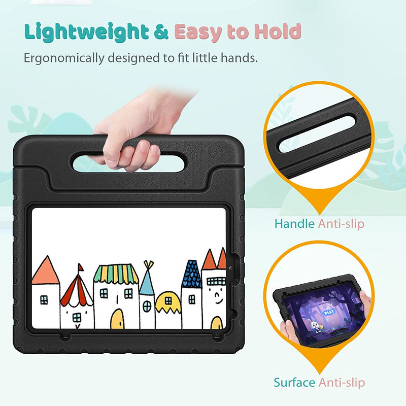 iPad Mini A17 Pro (2024)/ iPad Mini 6th Gen (2021) Shockproof Kiddie Handle Stand Case | Fintie