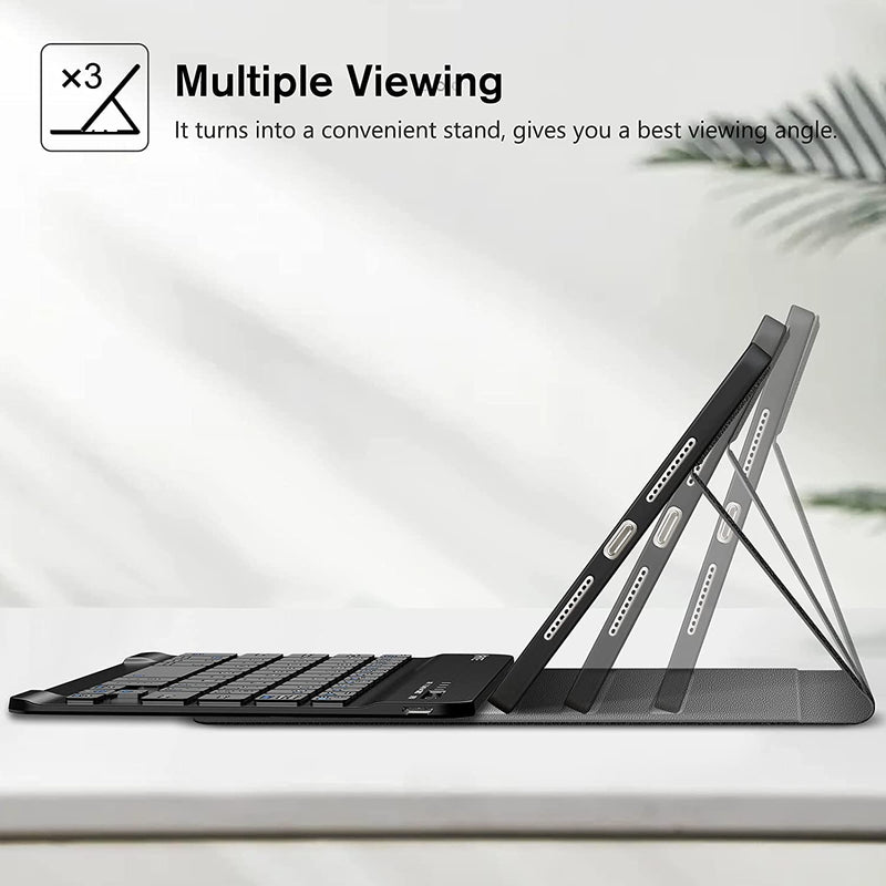 multi-angle ipad mini 6 keyboard case