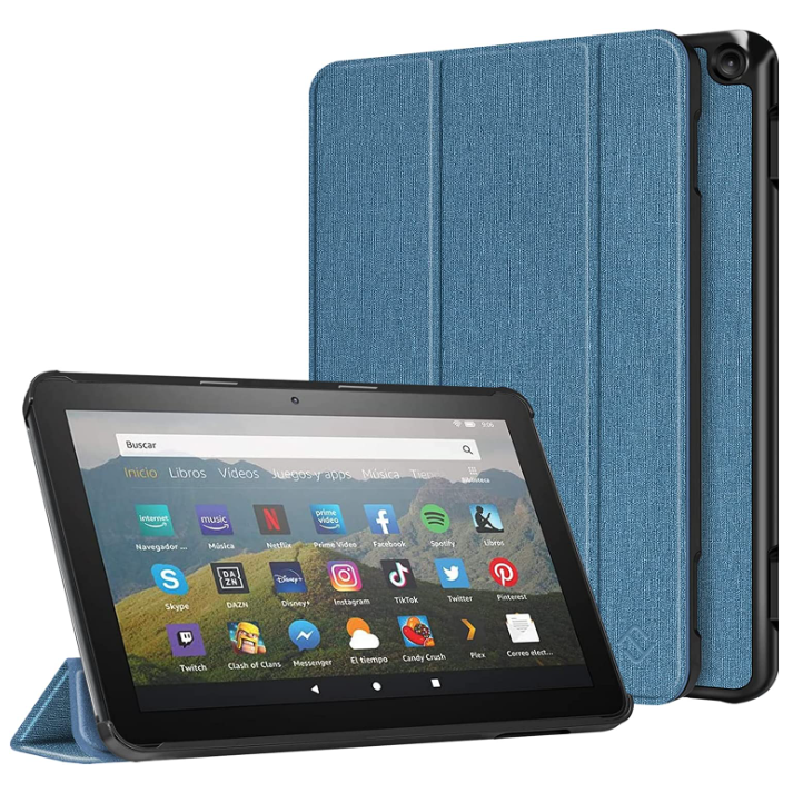 Fire HD 8 / Fire HD 8 Plus (12th/10th Gen, 2024/2022/2020) Slim Trifold Case | Fintie
