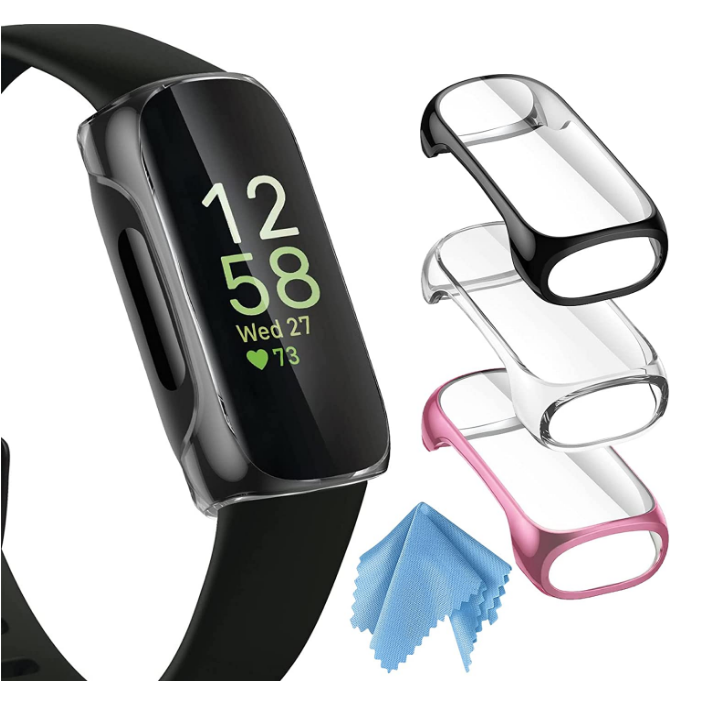 [3 Pack] Fitbit Inspire 3/Inspire 2/Inspire HR Screen Protector Cover | Fintie