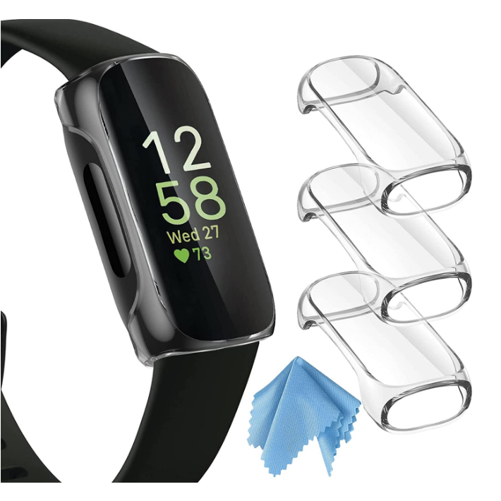 3 Pack Fitbit Inspire 3 Inspire 2 Inspire HR Screen Protector Cover Fintie