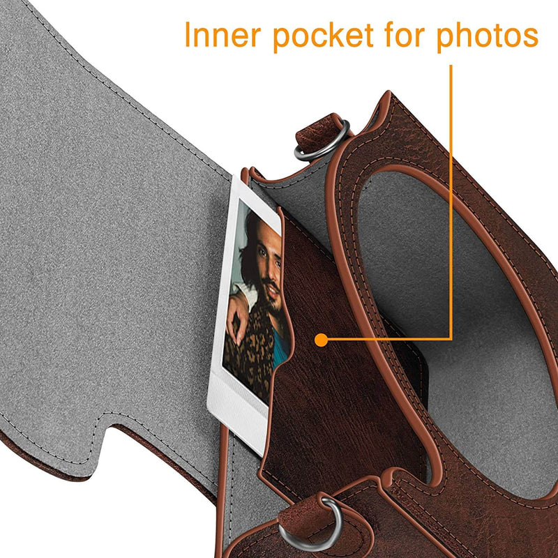 Fujifilm Instax Square SQ1 Instant Camera Leather Bag | Fintie