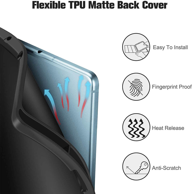 Galaxy Tab S6 Lite 10.4" 2022/2020 Multi-Angle Case with Soft TPU Back | Fintie