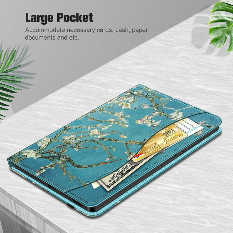 sm-p615 samsung tab case with pocket