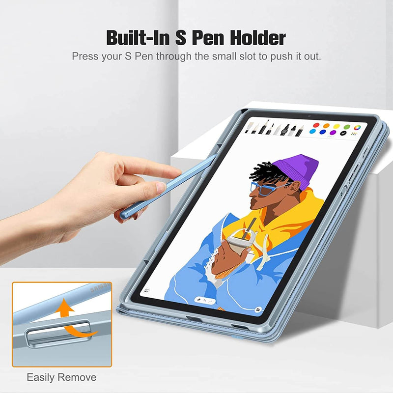 samsung tablet case with s pen holder