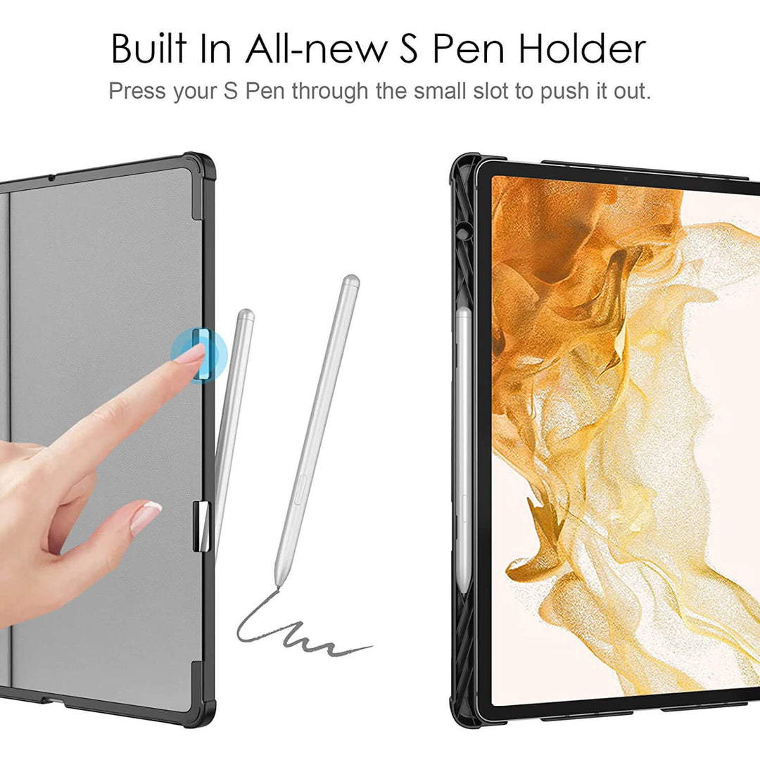 Galaxy Tab S8 Plus Tab S7 FE Tab S7 Plus Keyboard Case Fintie