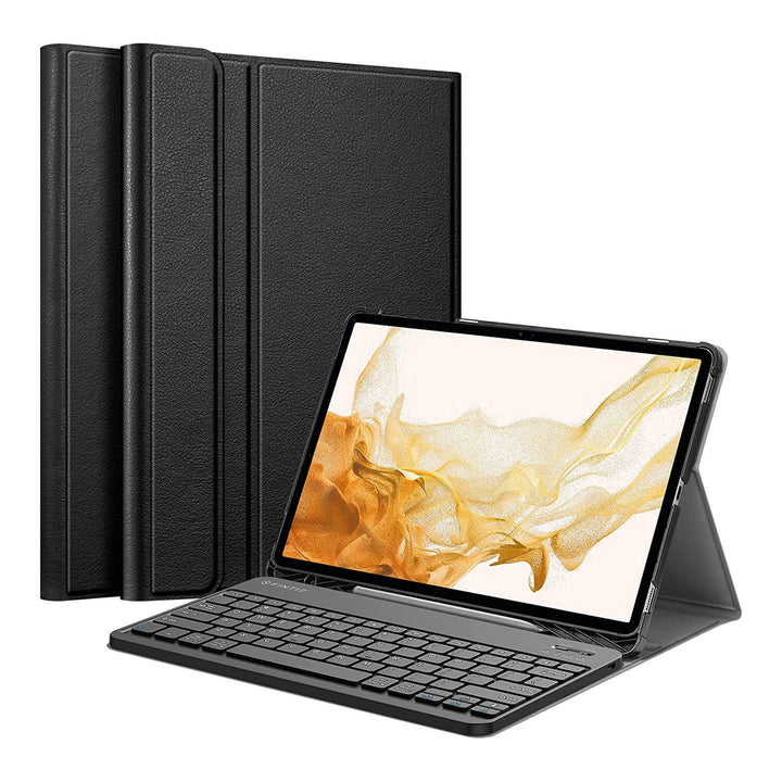 Galaxy Tab S8 Plus / Tab S7 FE / Tab S7 Plus Keyboard Case | Fintie