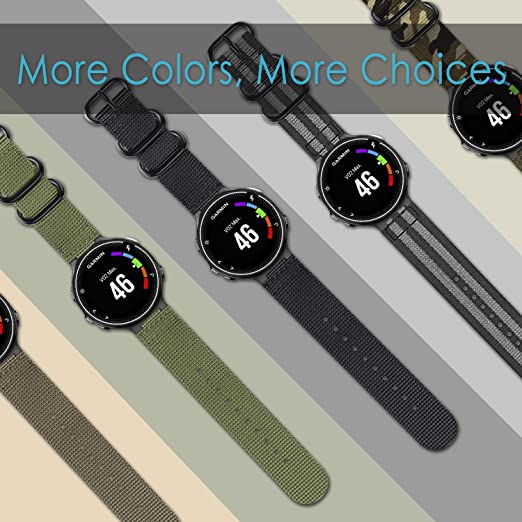 Garmin Forerunner 235 Nylon Sports Strap Fintie