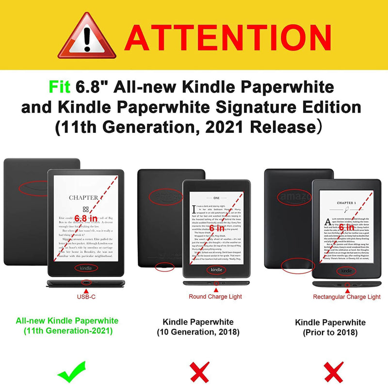 kindle paperwhite 6.8“ vs kindle paperwhite 6"