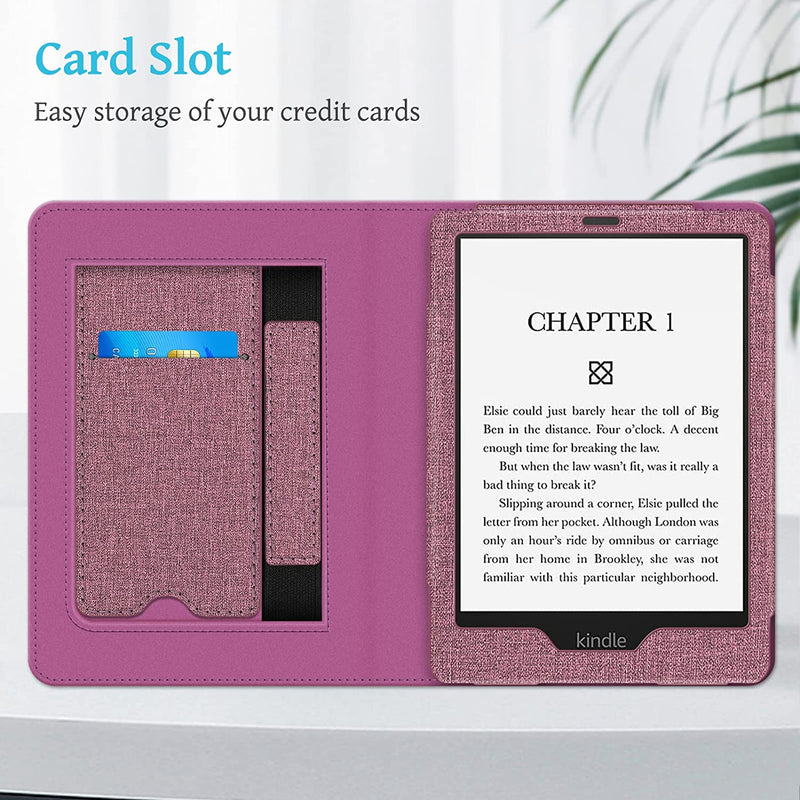 Kindle Paperwhite (11th Gen 2021) Sleeve Case with Foldable Stand and Hand Strap | Fintie