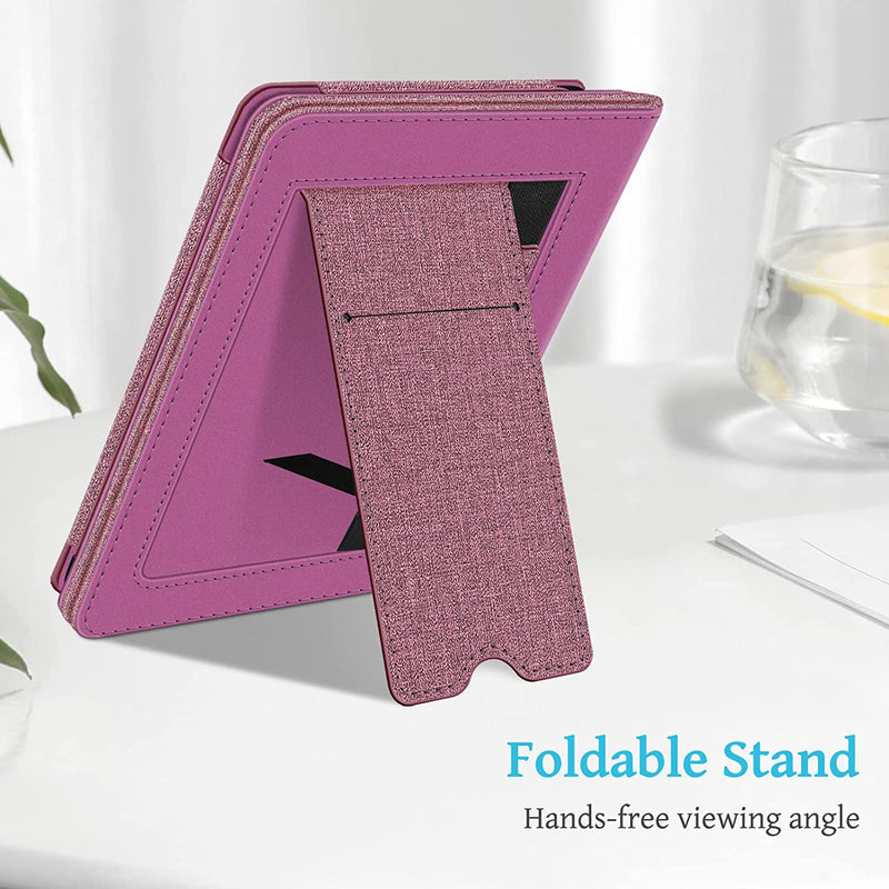 Kindle Paperwhite (11th Gen 2021) Sleeve Case with Foldable Stand and Hand Strap | Fintie