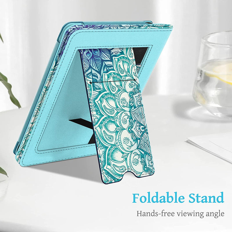 Kindle Paperwhite (11th Gen 2021) Sleeve Case with Foldable Stand and Hand Strap | Fintie