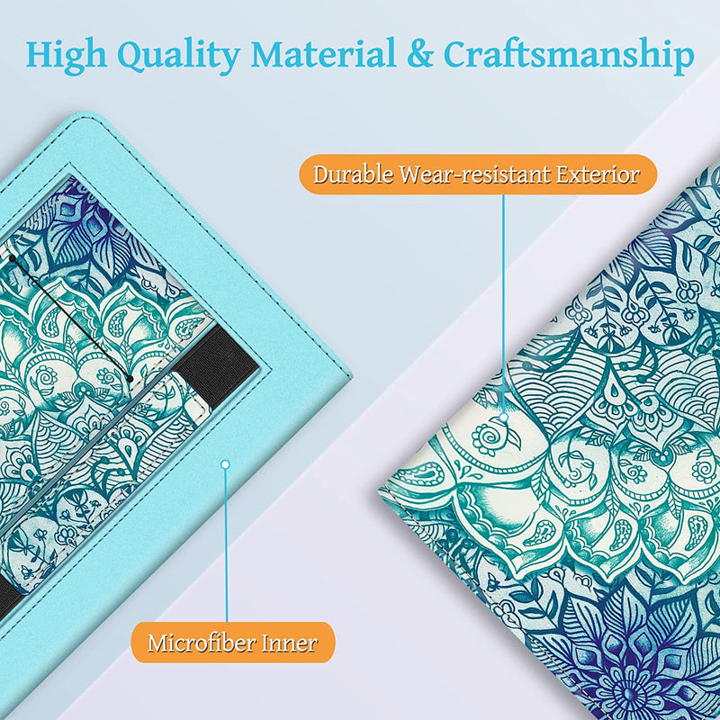 Kindle Paperwhite (11th Gen 2021) Sleeve Case with Foldable Stand and Hand Strap | Fintie