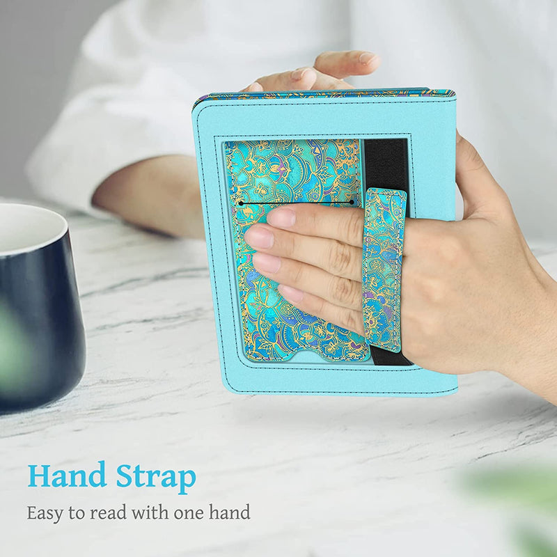 Kindle Paperwhite (11th Gen 2021) Sleeve Case with Foldable Stand and Hand Strap | Fintie