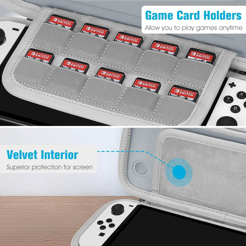 nintendo switch case protects the screen 