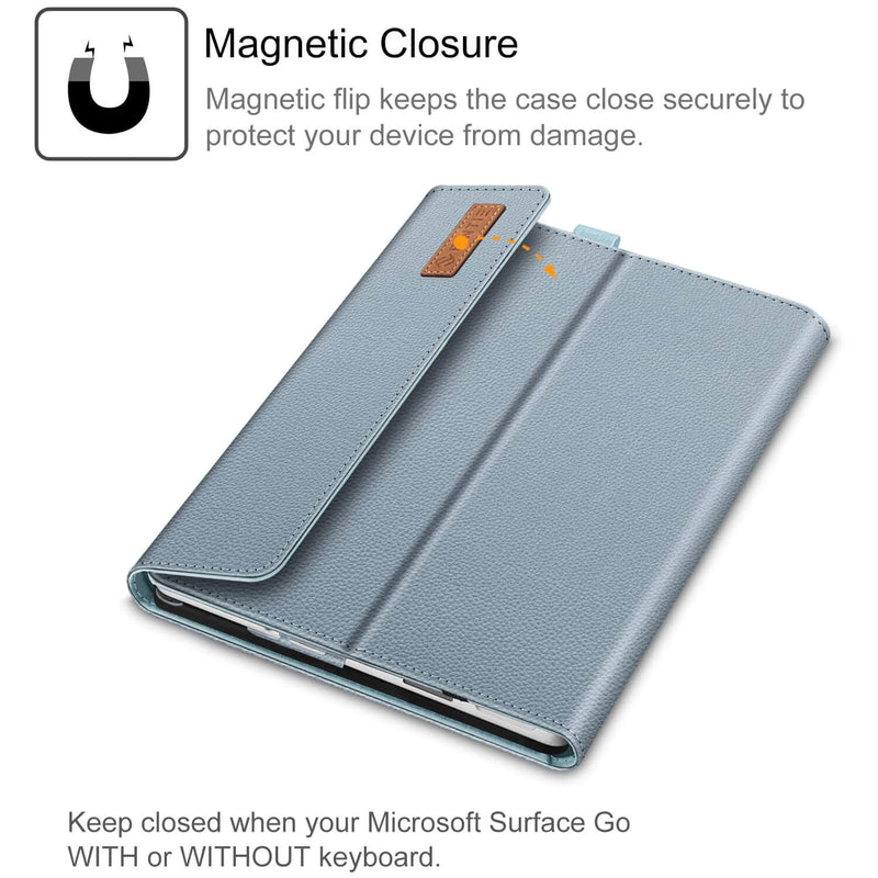 surface go case in baby blue 
