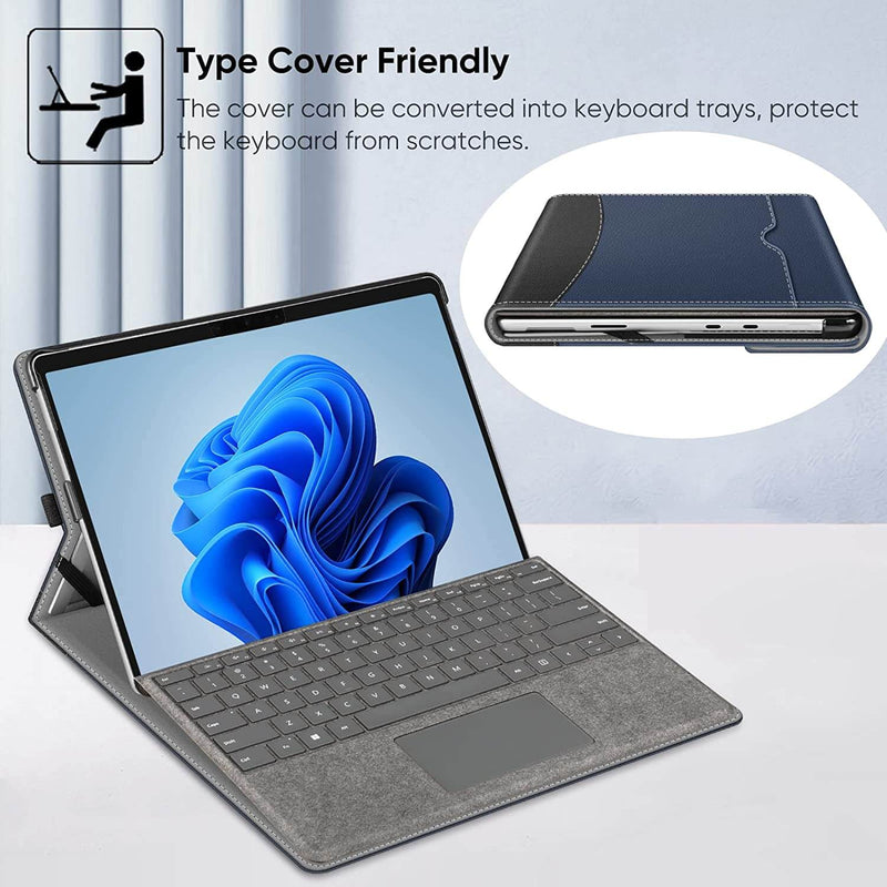 surface pro type cover friendly case