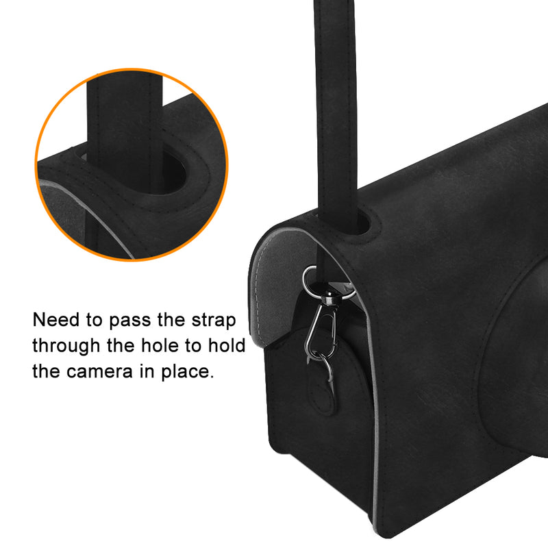 Fujifilm Instax Wide 300 Instant Film Camera Leather Bag | Fintie
