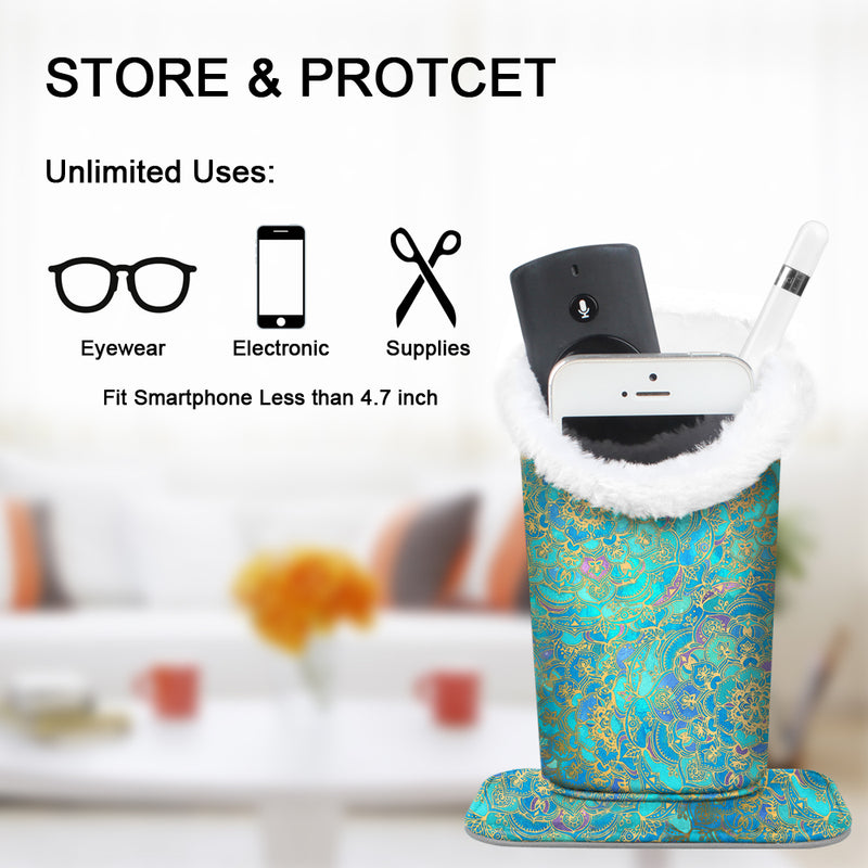 Fintie Plush Lined Eyeglasses Holder with Magnetic Base