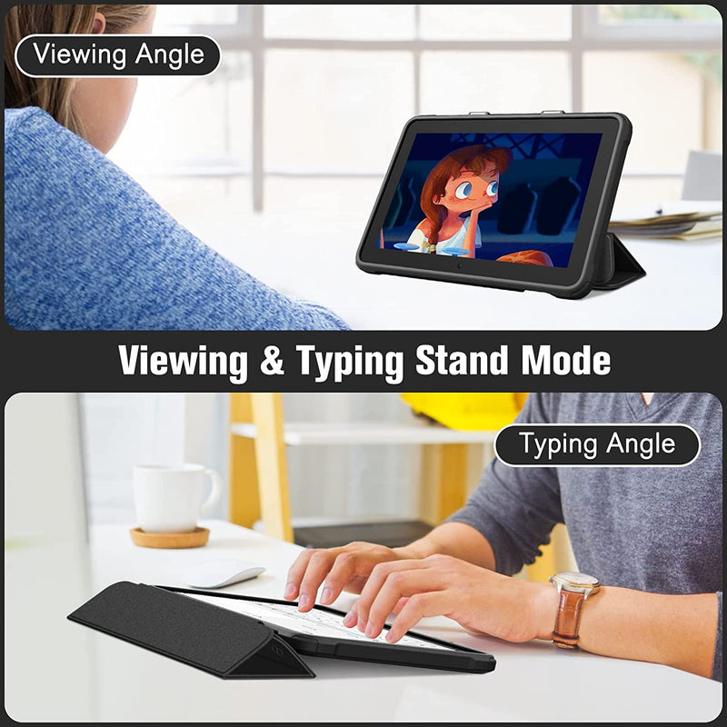 Fire 7 Tablet (12th Gen 2022) Hybrid Slim Case | Fintie