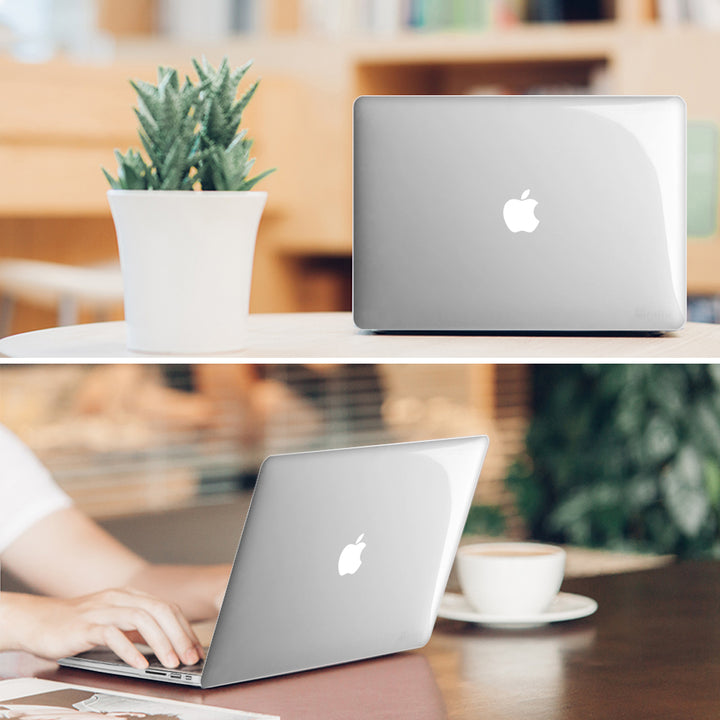 MacBook Air 13 Inch (A1466/A1369) Hard-Shell Clear Case | Fintie