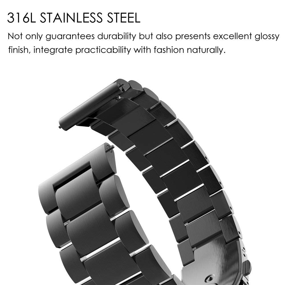Galaxy Watch FE 40mm, Galaxy Watch 7/6/5/4 (40mm/44mm) Metal Watch Band –  Fintie