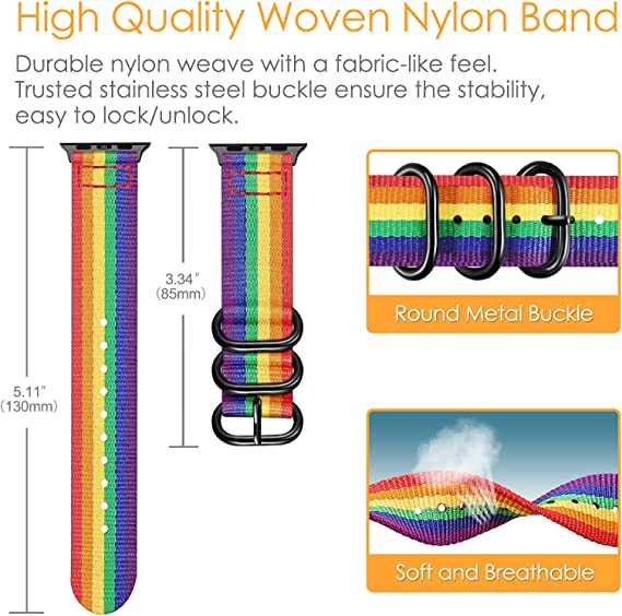 breathable apple watch band 