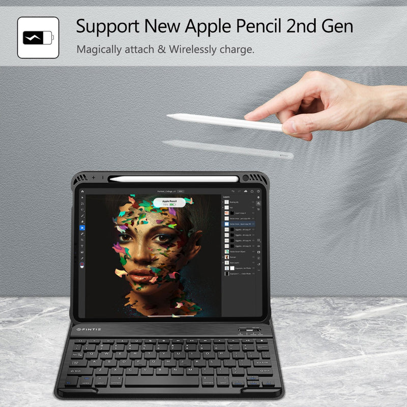 5th generation ipad air keyboard case