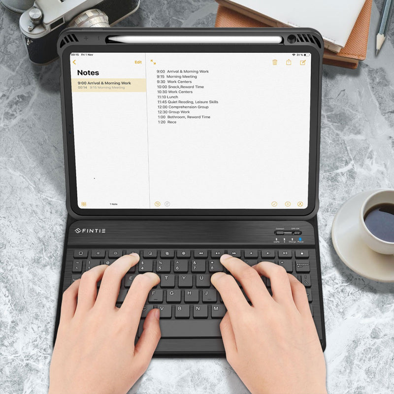 typing with ipad keyboard