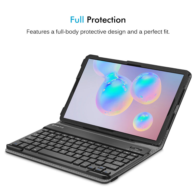 Galaxy Tab S6 10.5" 2019 Keyboard Case Folio Stand Cover | Fintie