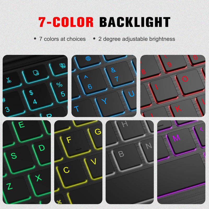 Fintie 7-color backlight keyboard
