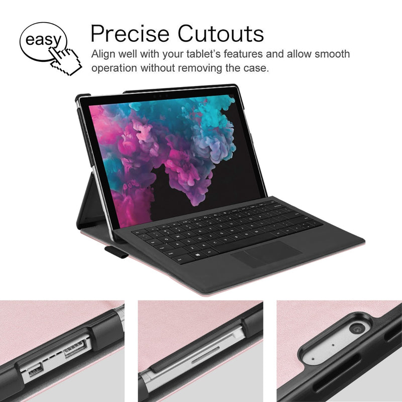 surface pro 5 case with precise cutouts
