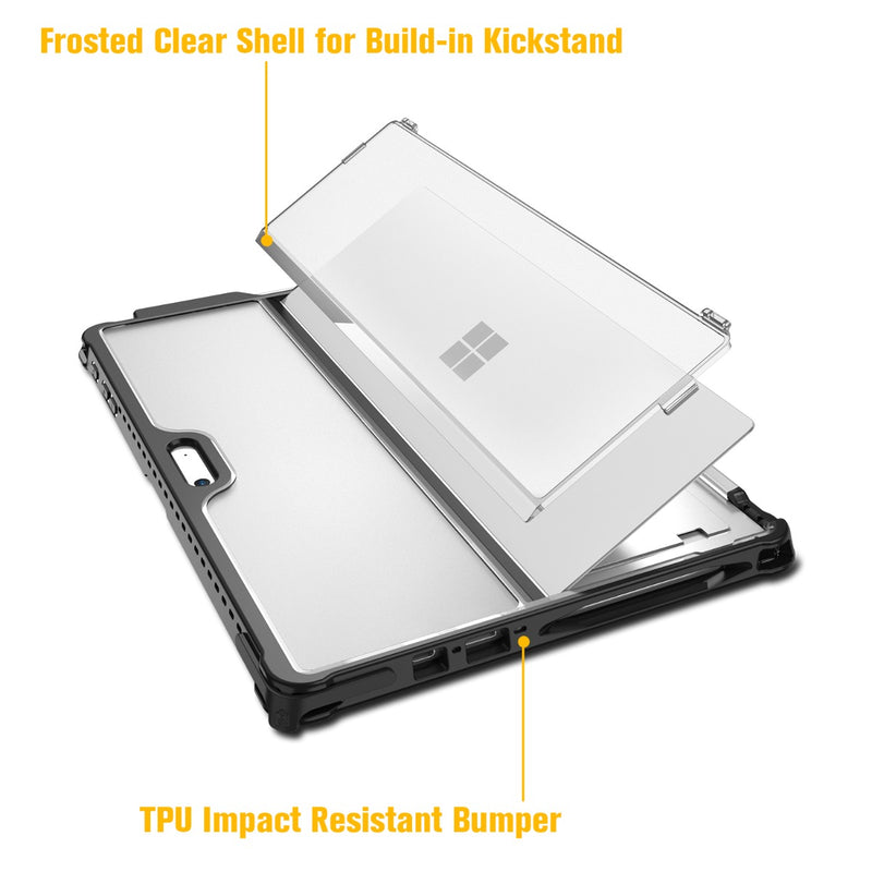 fintie kickstand case for surface pro 7 plus