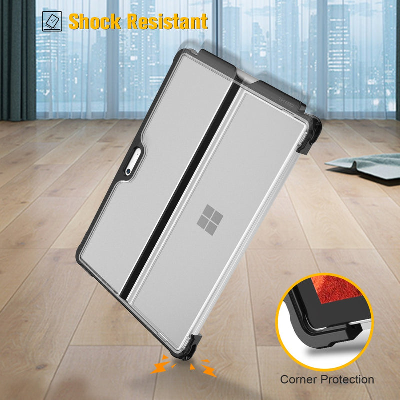 shockproof ms surface pro 7 plus case fintie