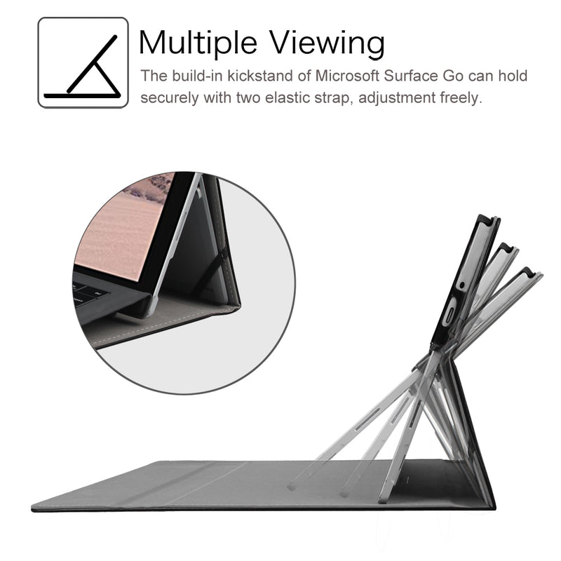 multi-angle stand case for surface go