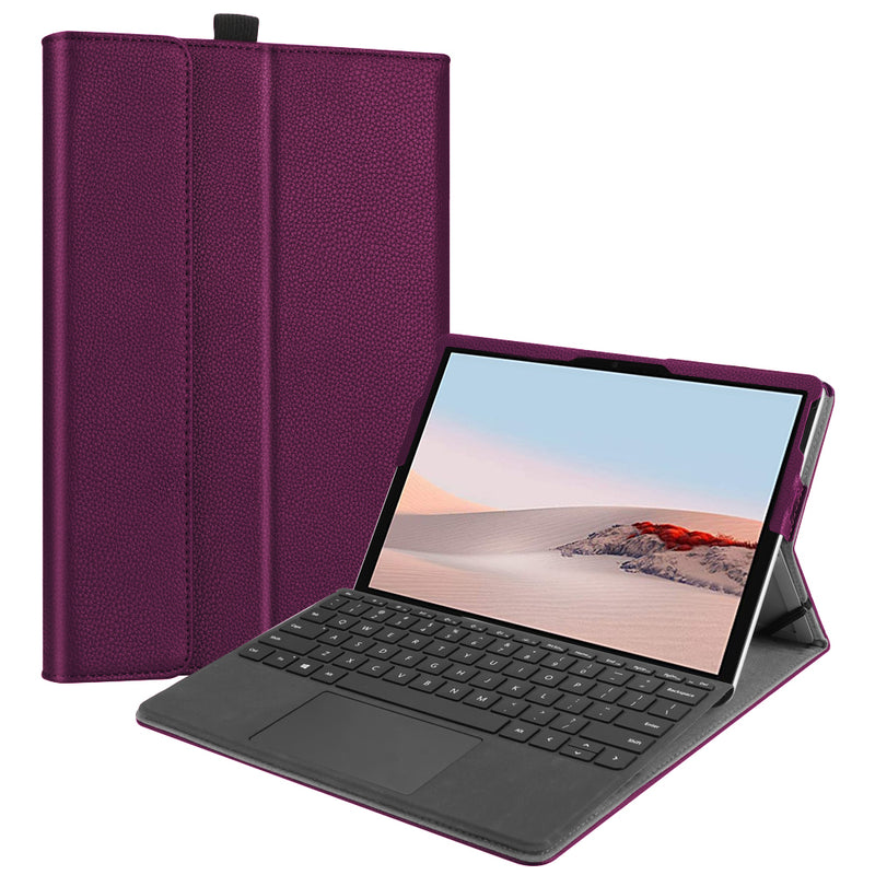 fintie surface go 2 tablet case - purple