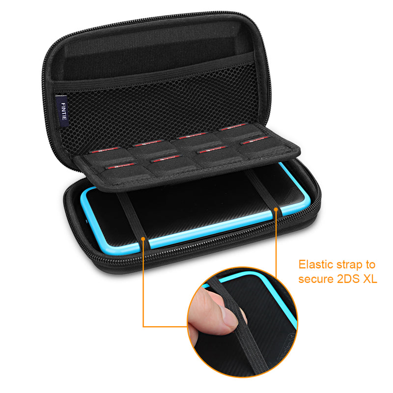 3ds xl case with game card holders 