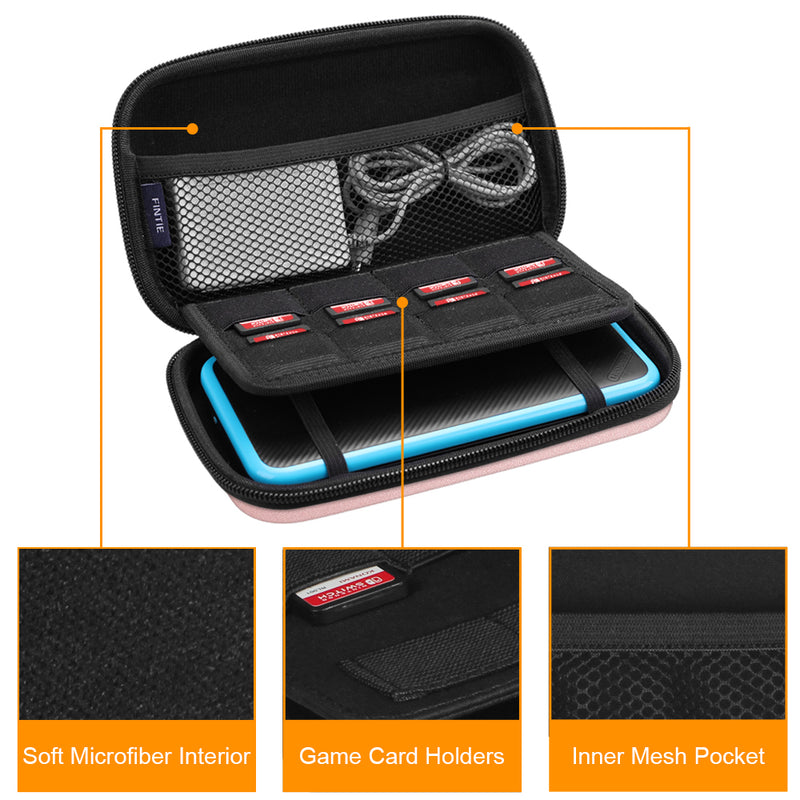 2ds xl case with game card holders