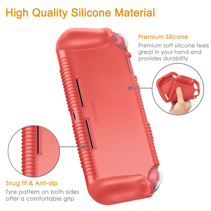 Nintendo Switch Lite 2019 Shockproof Silicone Case | Fintie