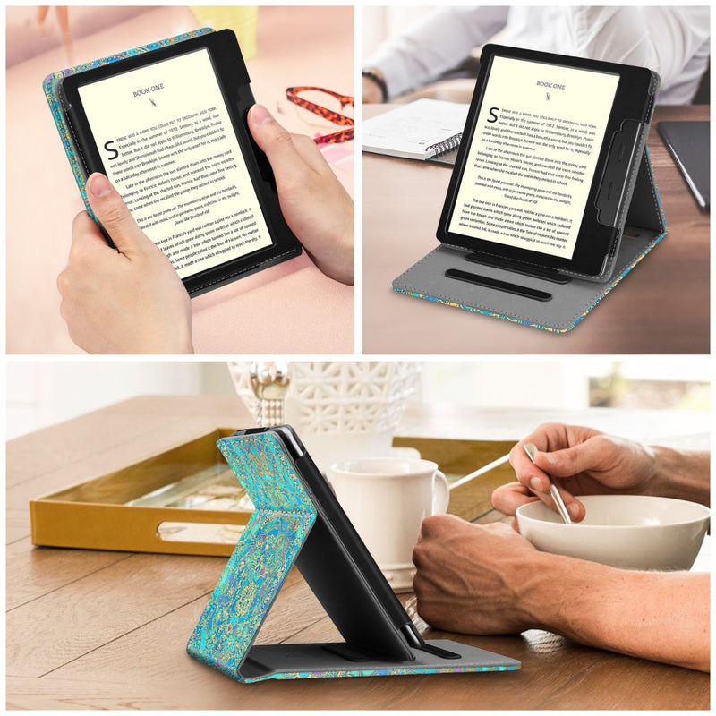 free your hands with fintie kindle oasis 2019 flip case