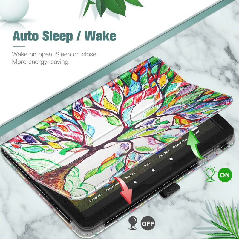 Fire HD 8 / Fire HD 8 Plus (12th/10th Gen, 2024/2022/2020) Folio Case | Fintie