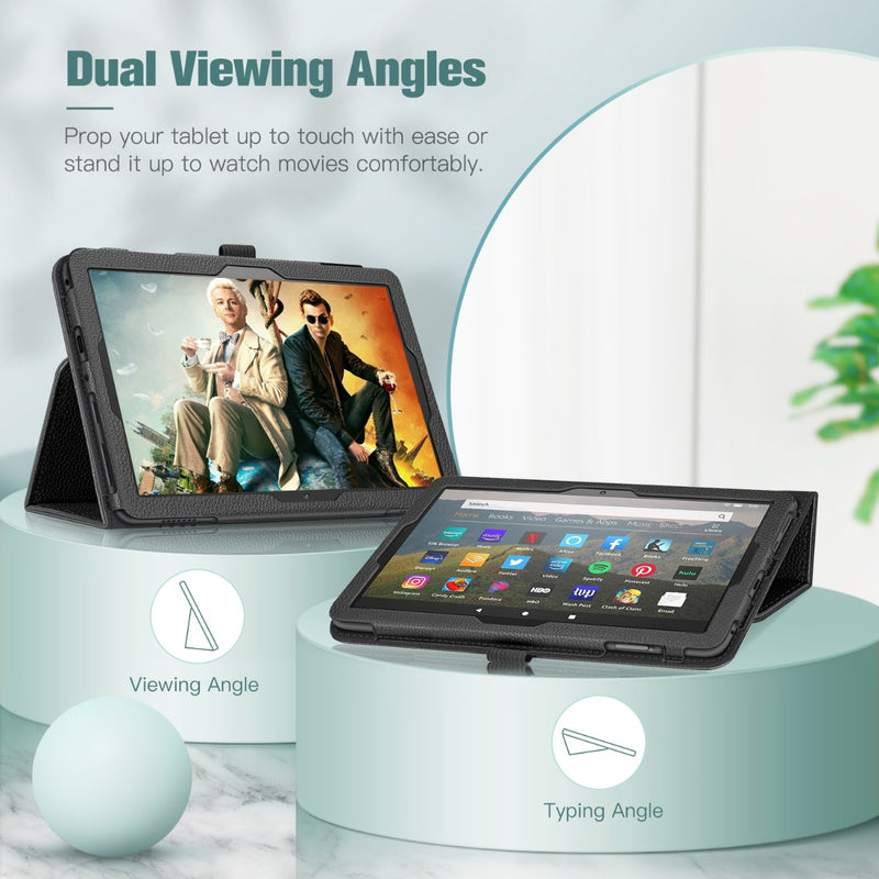 Fire HD 8 / Fire HD 8 Plus (12th/10th Gen, 2024/2022/2020) Folio Case | Fintie